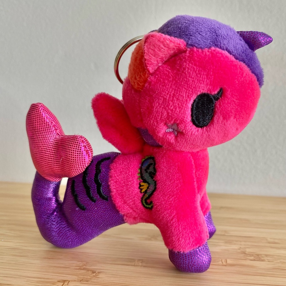Tokidoki plush keychain mermicorno